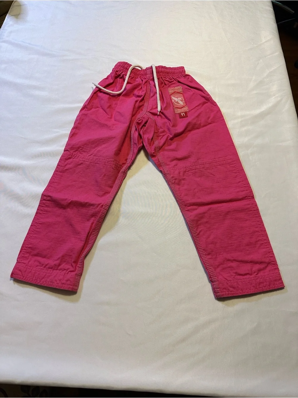 Hayabusa Kids Pink Jiu-Jitsu Gi Set with White Belt